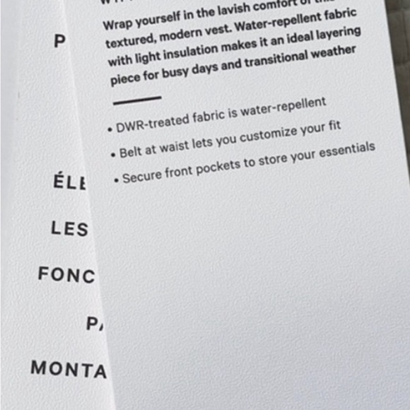 NWT Serene Travels vest tie expedition perfect for spring and travel - Picture 10 of 16